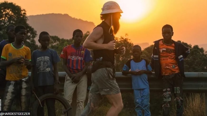 “Hardest Geezer” completes epic 10,000-mile run across Africa